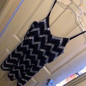 Zig zag NYE dress